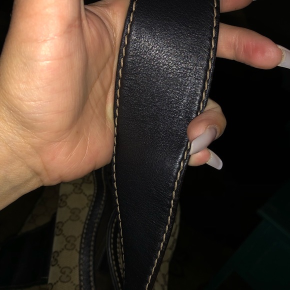 Gucci Web Hobo GG Canvas Large Bag - Picture 10 of 13